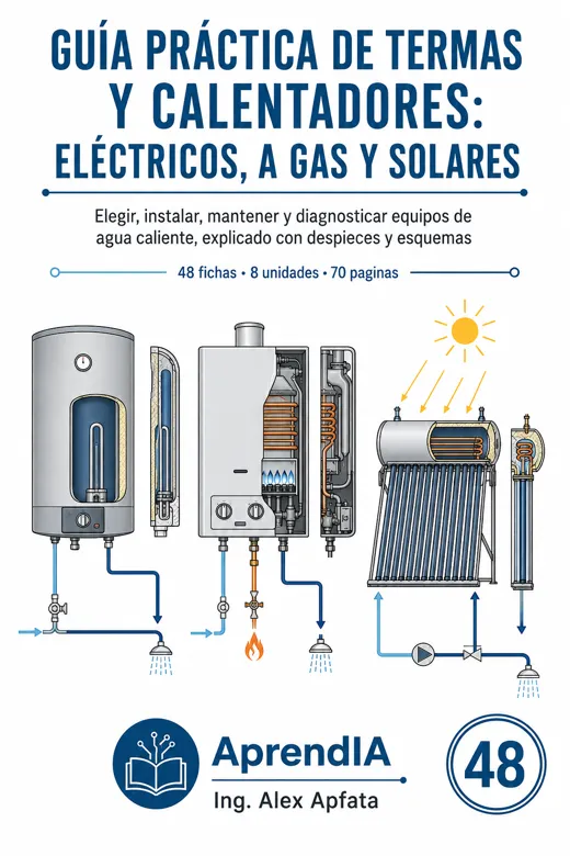 Guía Práctica de Termas y Calentadores: Eléctricos, a Gas y Solares
