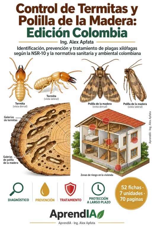 Control de Termitas y Polilla de la Madera: Edición Colombia