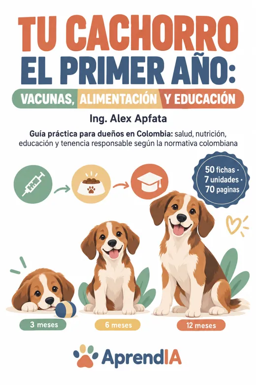 Tu Cachorro el Primer Año: Vacunas, Alimentación y Educación