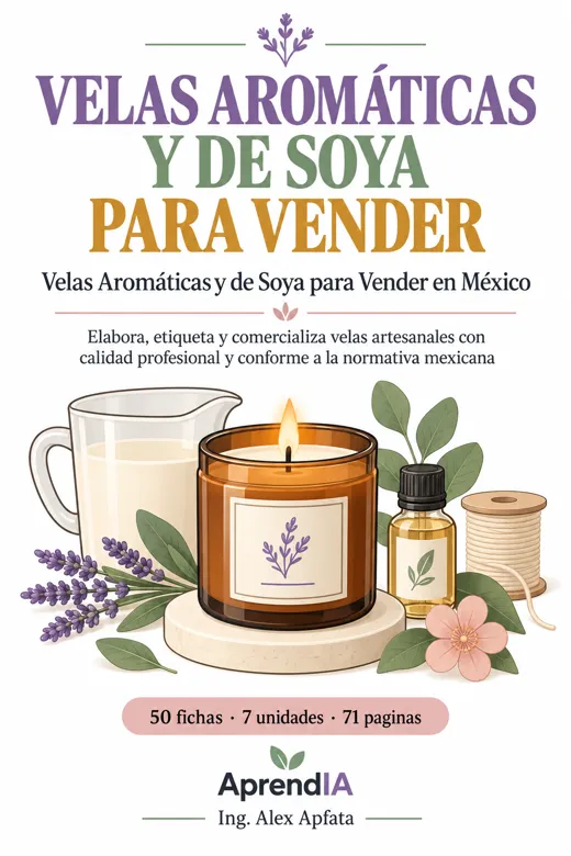 Velas Aromáticas y de Soya para Vender en México