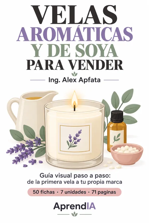 Velas Aromáticas y de Soya para Vender