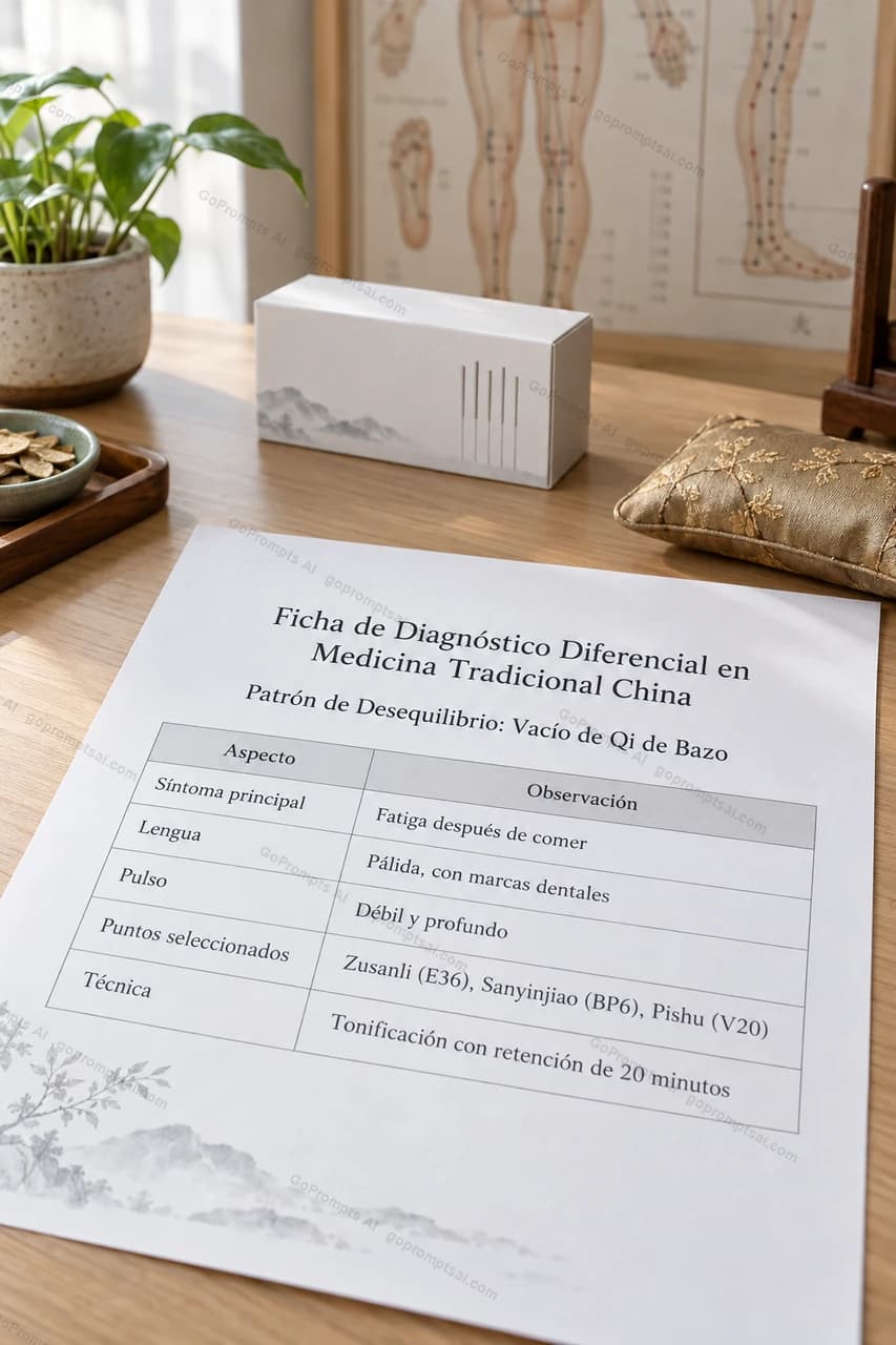 Ficha de diagnóstico diferencial en minutos, no en horas