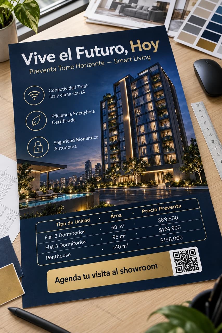 Flyer de preventa listo para imprimir y publicar