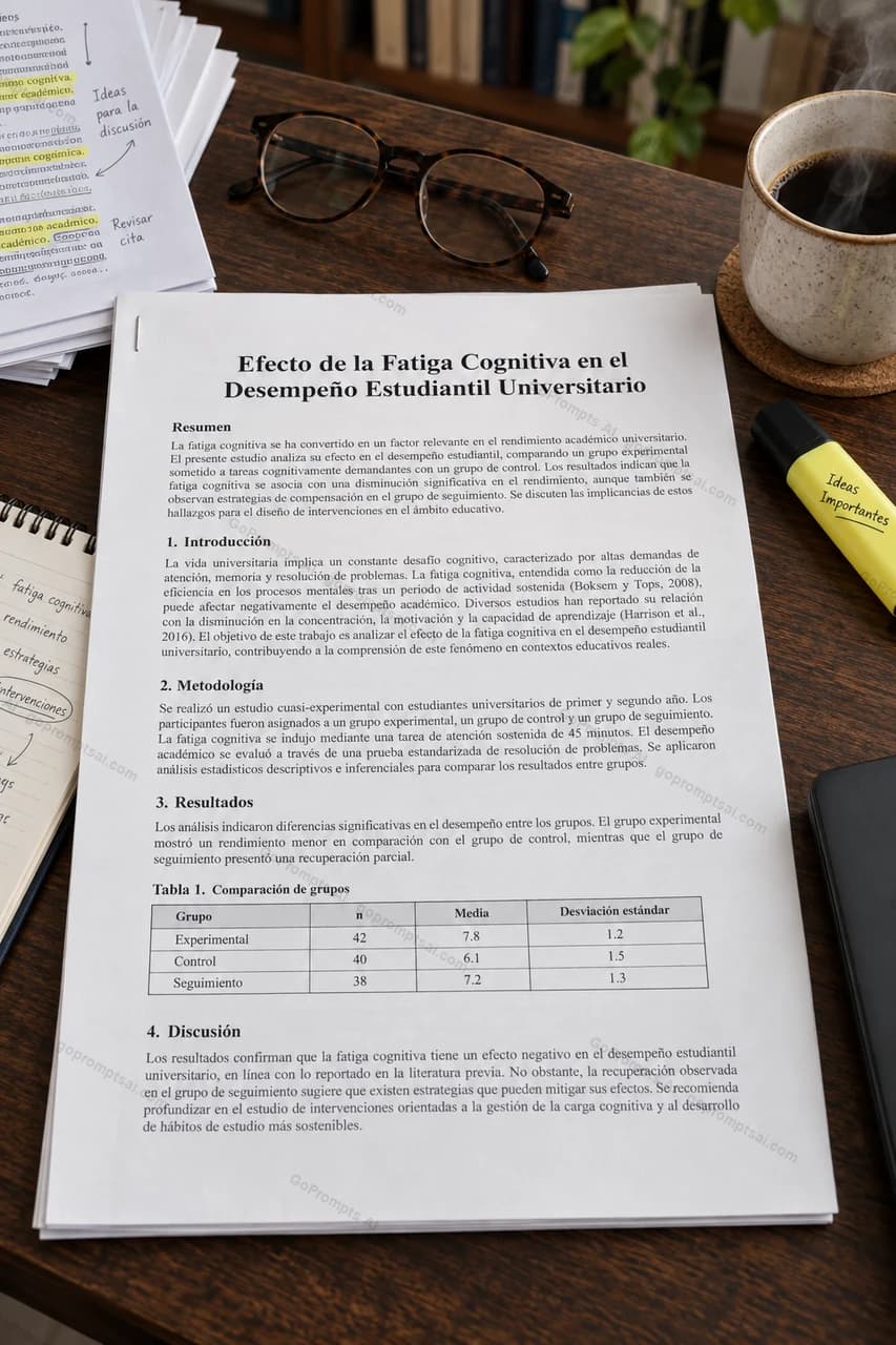 Tu artículo científico armado con estructura IMRyD