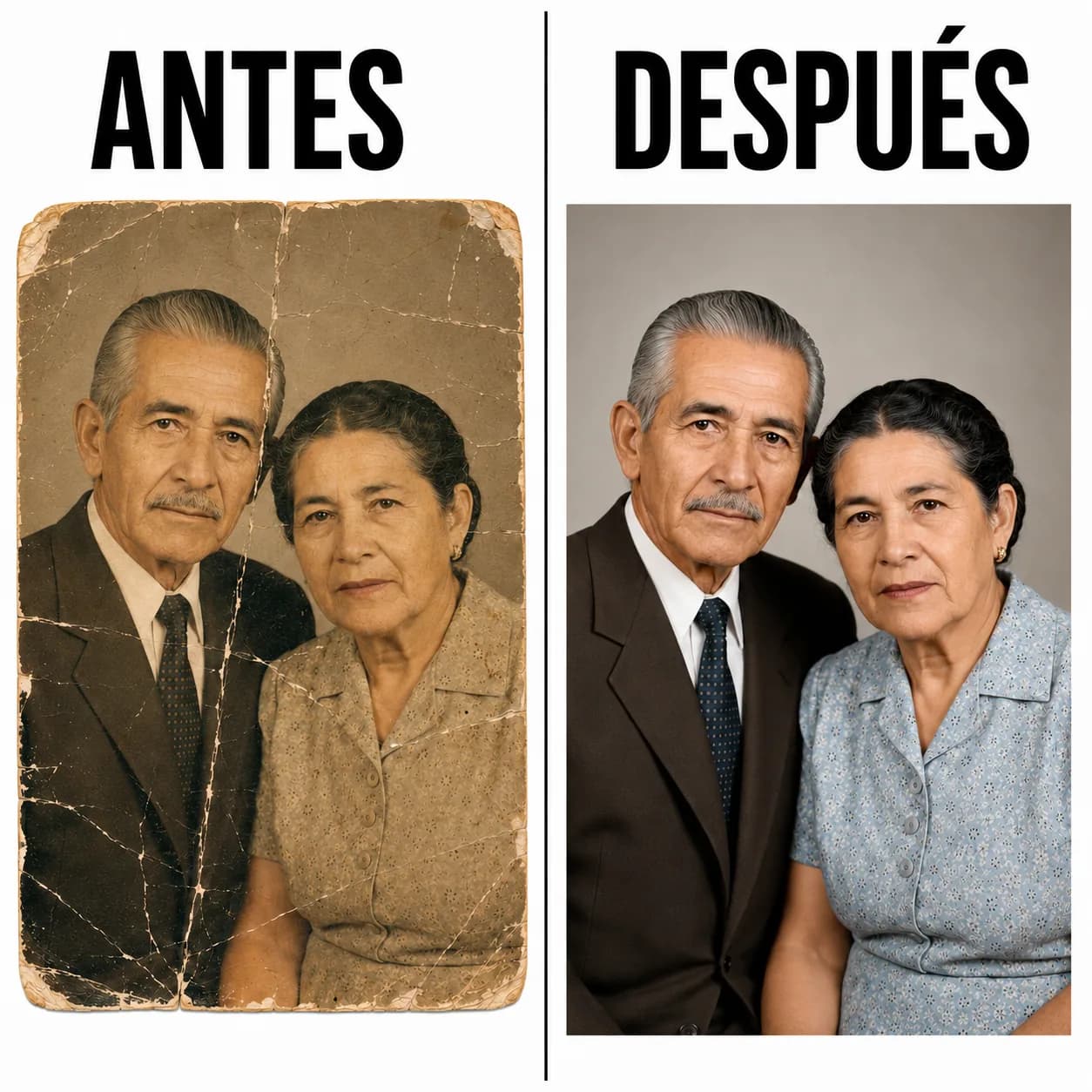 Restauración de fotos antiguas